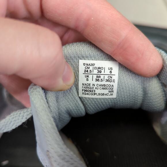 Asics Patriot‎ 13 Grade School Gray Running Shoes Boys Size 6 EU 39 1014a267 - Picture 8 of 8